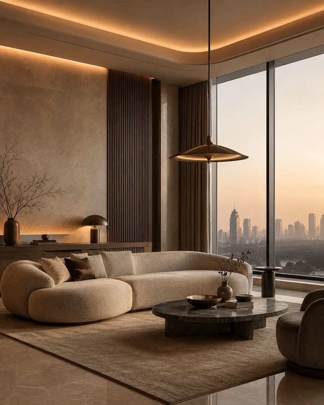 Warm Luxury Interior